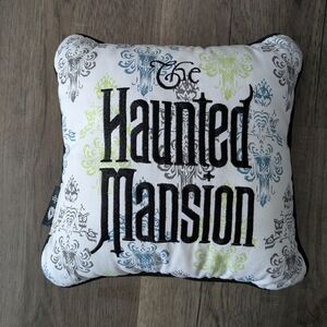 Disney The Haunted Mansion Decorative Pillow - Black, Blue, Green